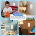 thumbnail image 3 of 200 Pcs Outlet Covers Child Proof Electrical Socket Protectors Baby Proofing Plug for Home and Office Bulk, 3 of 7