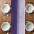thumbnail image 6 of Purple Ombre Table Runner - 36 Inch Long, Kitchen Dining Table Runner Dresser Scarves, Modern Abstract Art Ocean Oil Painting Farmhouse Decor for Coffee Tables Wedding Party Banquet, 6 of 8