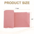 thumbnail image 2 of Uxcell 62 Inch Wide Mesh Fabric for Sewing Backpack Pocket and Straps, Netting Clothes, Pale Pink 1 Yard, 2 of 5