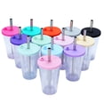 thumbnail image 2 of ACDANC 2026 New Coffee Tumbler Double Layer Travel Coffee Mug Spill Proof Cups for Commuters 16Oz Smoothie Cup for Active Lifestyles for Travel Office Gym Road Trips, 2 of 6