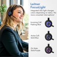 thumbnail image 4 of Leitner Lh470 - Auriculares Inalámbricos Para Computadora Con Micrófono - Auriculares Zoom Y Teams - Auriculares Dect Usb Dongle Para Softphone Computadora Portátil Y Tableta - Estilo De Uso Con Una O, 4 of 5