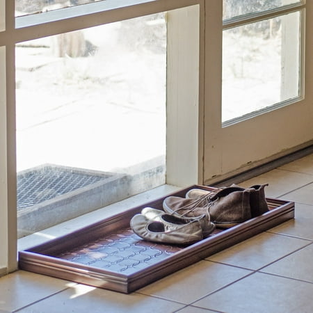 Good Directions Decorative Topper - Good Directions Circles Boot Tray, Copper Finish - 34