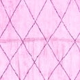 thumbnail image 1 of Ahgly Company Indoor Square Solid Pink Modern Area Rugs, 8' Square, 1 of 4