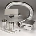 thumbnail image 1 of Wichita Sheet Metal Supply Inc  5 Inch  Selkirk Flexi-liner Wye With 4 Inch  Leg  Aluminum, 1 of 1