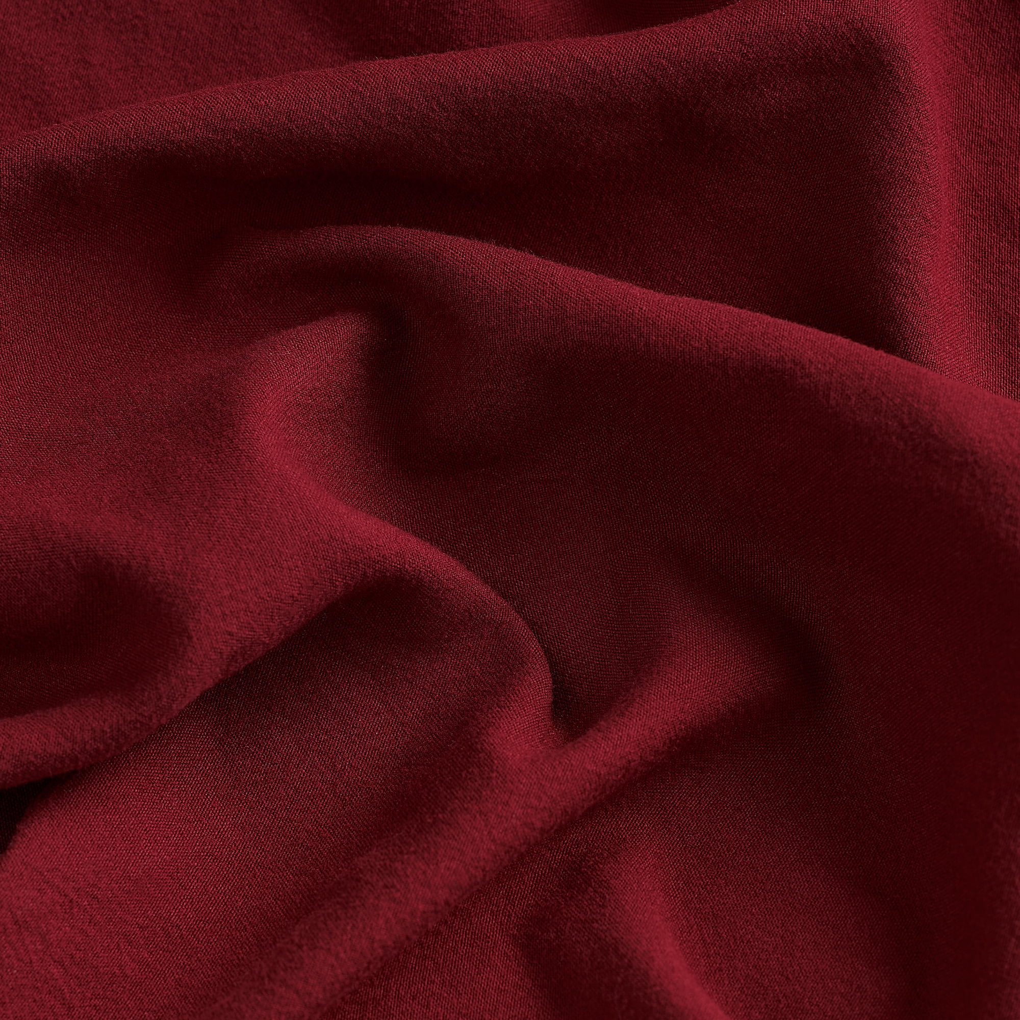 Pawz Queen Sheet Set, Soft Microfiber Bed Sheets with 2 Pillowcases, Red, Queen Size
