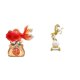 thumbnail image 1 of Estatua decorativa de según el Feng Shui chino. Figura de escritorio. Estatua de caballo. Adorno de resina. Simboliza la buena . Ideal para, 1 of 8