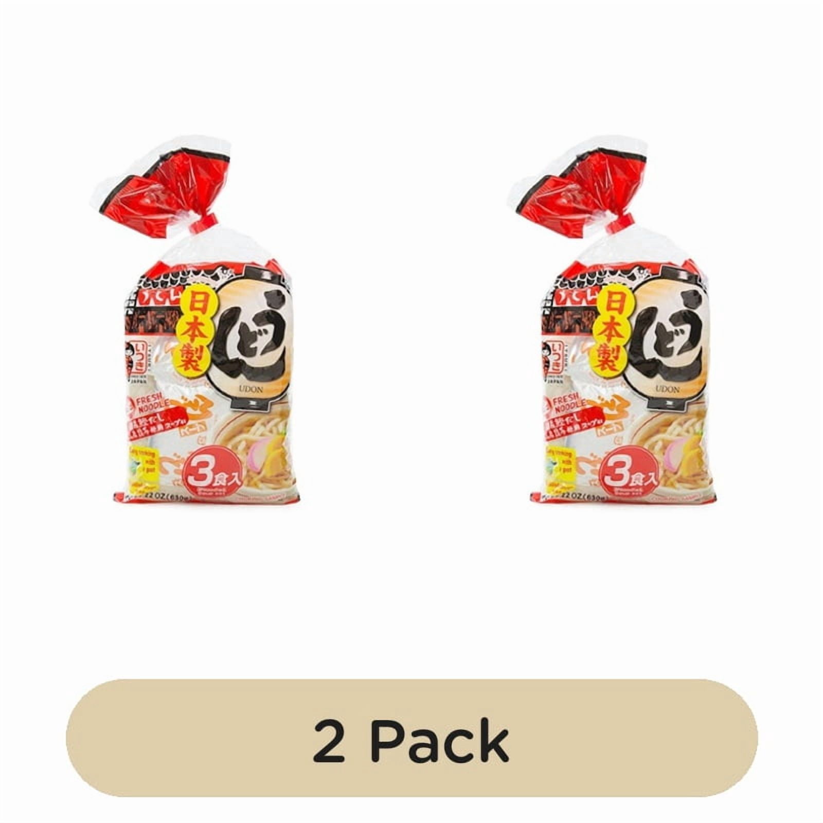Itsuki Udon with Soup 627g, British Import (Pack of 2)