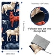 thumbnail image 4 of American Flag Gym Towel with Storage Bag, 72.8"x26.8", Suitable for Yoga, Pilates, Fitness, etc. - Yoga Mat Towel, Gym Towels, Gym Towel, 4 of 6