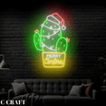 thumbnail image 2 of C-CRAFT Christmas Cactus Pot Neon Led Light for Cactus Shop Wall Art Decor, 2 of 5