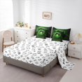 thumbnail image 5 of Manfei Kids Gamepad Controller 7pcs Bedding Comforter Set,Console Video Game Queen Bedding Sets,Green Black Queen Sheet Sets For Boys,Luxury Bedroom Decor Reversible, 5 of 8
