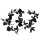 thumbnail image 4 of FESTFENDS De Rosas Artificiales Negras Para De Y Eventos, 4 of 8