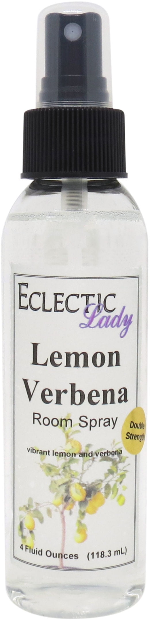 Lemon Verbena Room Spray by Eclectic Lady (Double Strength), 4 Ounces, Fragrant Aromatic Room
