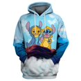 thumbnail image 1 of Sudadera con capucha súper grande para hombre, otoño/invierno 2024, estampado 3D, patrón de puntada de Disney, linda sudadera con capucha deportiva y de ocio de moda para hombre, 1 of 5