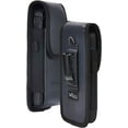 thumbnail image 5 of Leather Phone Holster with Belt Clip, BELTRON Universal Pouch for iPhone 15 Pro Max, iPhone 15 Plus, Galaxy S23 Plus/Ultra, Galaxy S24 Plus/Ultra Belt Loop, Metal Belt Clip & Dual Magnet Closure, 5 of 8