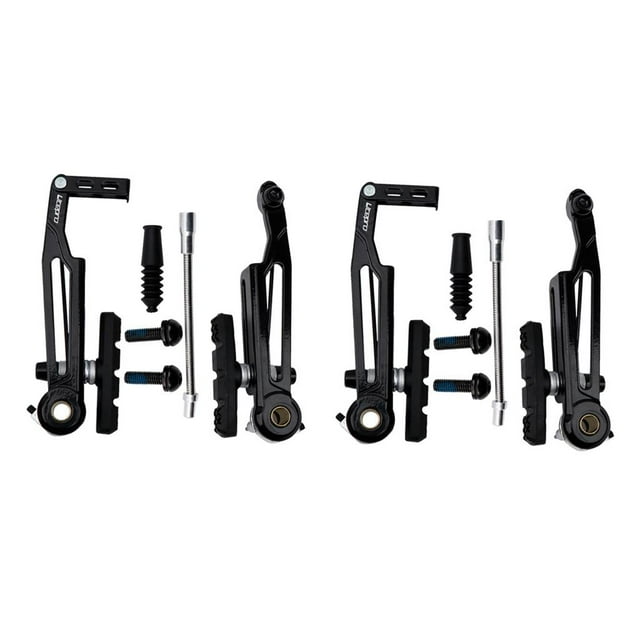 2 Pares de Pastillas V de Repuesto Plegable, de Tornillos para Botas Noddles DYNWAVEMX bicicleta v freno