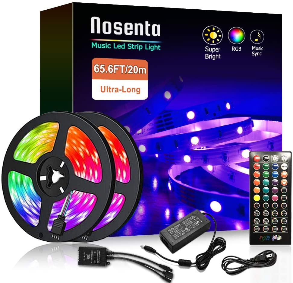 App Control Music Sync 20M Ultra-Long LED Strip Lights 