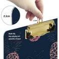 thumbnail image 4 of FMSHPON Pink Pineapple Clipboard Hardboard Wood Nursing Clip Board and Pull for Standard A4 Letter 13x9 inches, 4 of 7