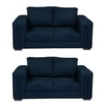 thumbnail image 1 of Sala 2-2 TRINITY Taos ( 2 piezas Love Seat ) Azul Oscuro, 1 of 8