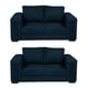thumbnail image 1 of Sala 2-2 TRINITY Taos ( 2 piezas Love Seat ) Azul Oscuro, 1 of 8