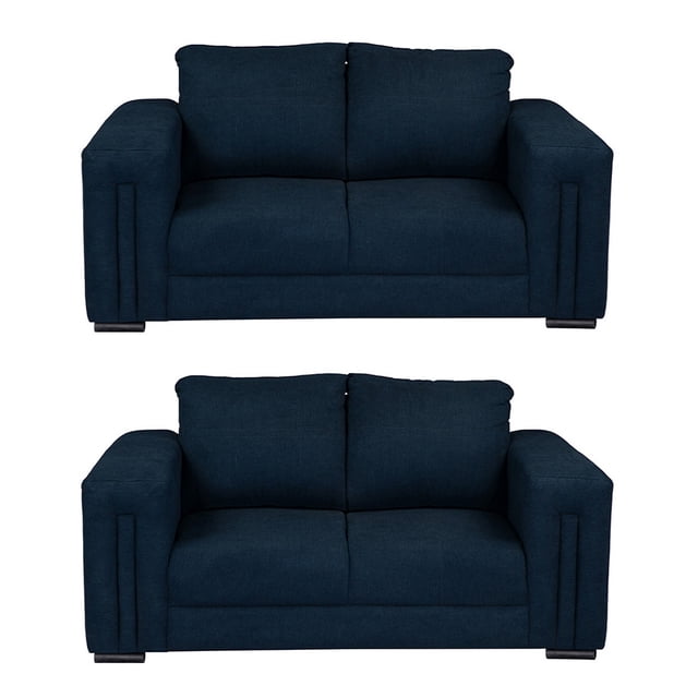 Sala 2-2 TRINITY Taos ( 2 piezas Love Seat ) Azul Oscuro
