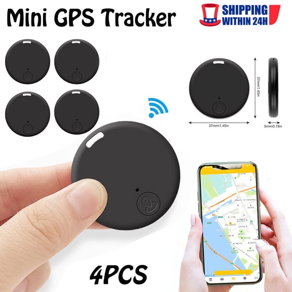 4Pcs Universal Car GPS Tracker Anti-Lost Vehicle Mini Tracking Device Key Finder