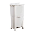 thumbnail image 2 of Dry Wet Sorting Trash Can, Plastic Dry Wet Classification Trash Can  for Home 2 Layers 29L 36x26x77cm, 2 of 8