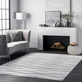 thumbnail image 2 of nuLOOM Tristan Contemporary Area Rug, 8' Square, Grey, 2 of 4