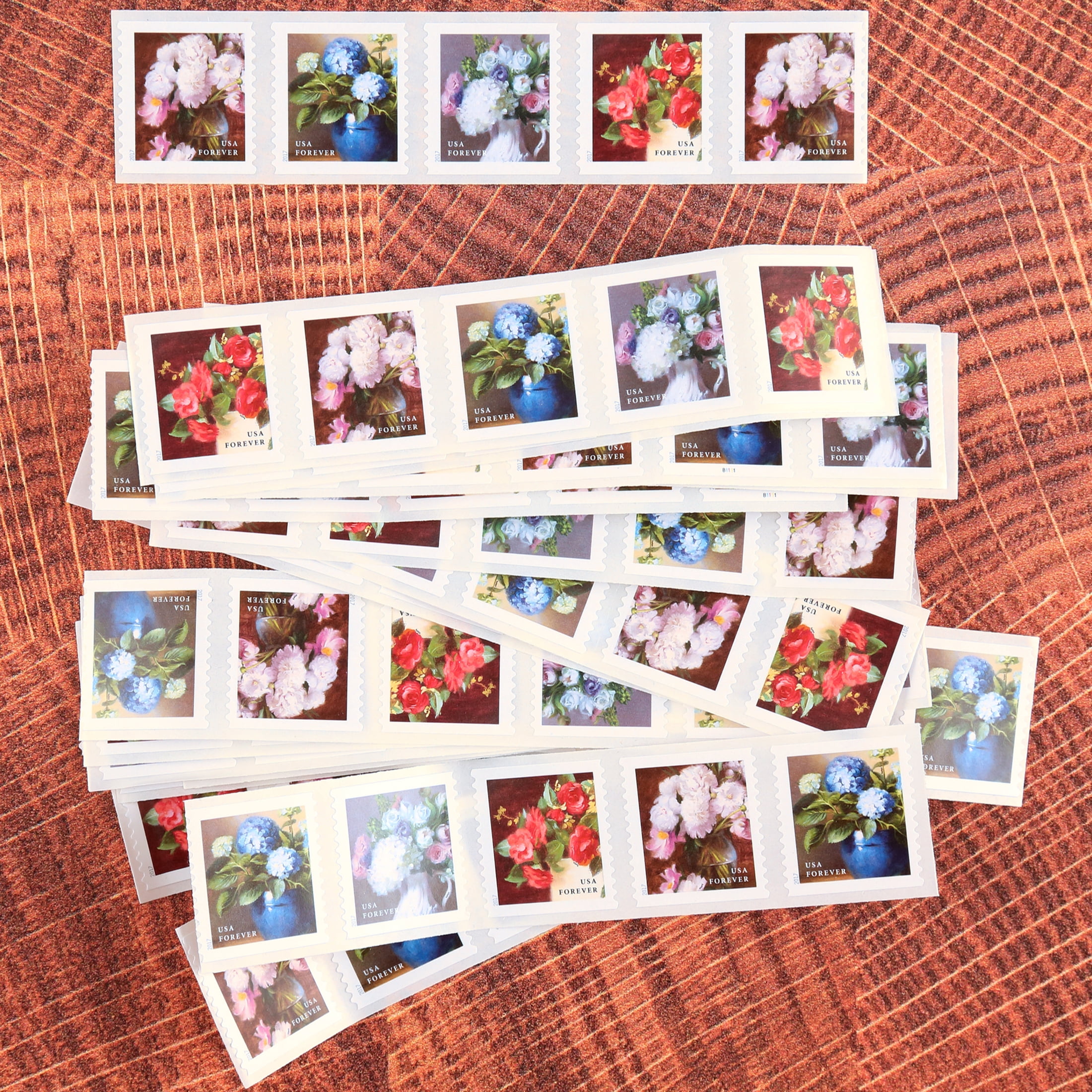 USPS First Class Flowers Garden Wedding Stamps Flowers From The Garden ...