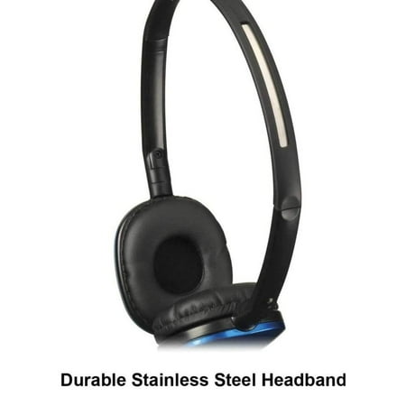 JVC - FLATS Over-the-Ear Headphones - Black
