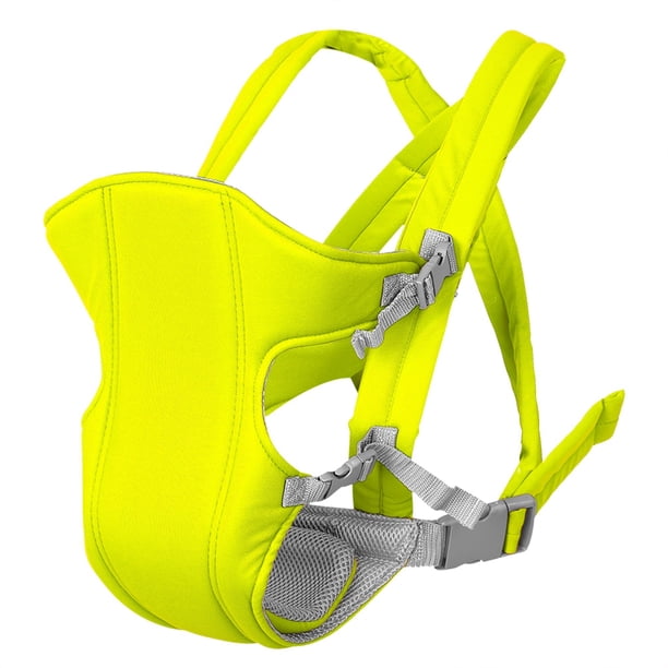 Bebé 1 Pieza Recién Nacido Portabebés Mochila Transpirable Parte Delantera Trasera Transporte Envoltura Sling Asiento Verde