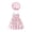 #15, variant on Busydd 3 Months-3 Years Baby Girl Dress with Hat Fashion Floral Print Sleeveless Sundress Casual Summer Cute Girls Dresses 3-6 Months