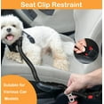 thumbnail image 5 of 2 Pcs Dog Seat Belt for Car, Upgrade 3-in-1 Dog Car Seat Belt with Adjustable Metal Buckle, Dog Car Harness, Dog Seatbelt for Car with Elastic Bungee for Small Medium Large Dogs Pet, 5 of 6