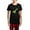With Red Plaid Pant, variant on CafePress - Vegesaurus Women's Dark Pajamas - Women's Short Sleeve Print T-Shirt and Pants Dark Cotton Pajama Set