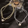 thumbnail image 1 of Jinsinto 2pcs New Double Pearl Diamond Necklace Clavicle Necklac, 1 of 5