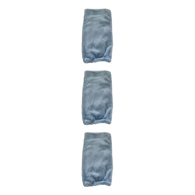 kurtrusly Plush Over Knee Socks Stay Warm In Style Cold Weather Gift Idea Winter Plush Over Knee Socks Fit light blue 3Set