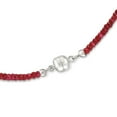 thumbnail image 3 of Ross-Simons 90.00 ct. t.w. Ruby Bead Necklace With Sterling Silver, Women's, Adult, 3 of 6