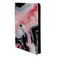 thumbnail image 3 of HemaKayy Decorative Leather Book Sleeve Covers, Colorful Book Cover for Men and Women Bible Classroom Textbook Protection and Care (6.3" x 8.7") - Unique Marble Texture, 3 of 5