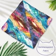 thumbnail image 4 of PhooArto Colorful Donuts in galaxy Dog Bandanas, 2 Pack Soft Washable Pet Scarf Triangle for Large Dogs Puppies and Cats, 4 of 7