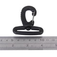 thumbnail image 4 of Percha de La Hebilla Del Gatillo de Los Clips Plásticos de Los Ganchos Del Perro de 38m M para El Bolso de La Del Bolso Zulema Plástico 38mm Rotary Correa Mochila Bolsa Gancho Corchete Clip Hanger Negro, 4 of 8