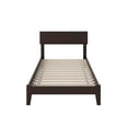 thumbnail image 6 of Orlando Twin XL Platform Bed with Open Foot Board in Espresso, 6 of 7