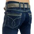 thumbnail image 4 of Pantalon De Mezclilla Vaquero Para Bota Bad Bull Hombre., 4 of 6