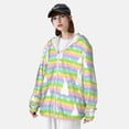 thumbnail image 3 of Lsque Rainbow Rabbit UPF 50+ Lightweight Sun Protection Men's Women's Long Sleeve Shirt, Hoodie Performance -X-Large, 3 of 9