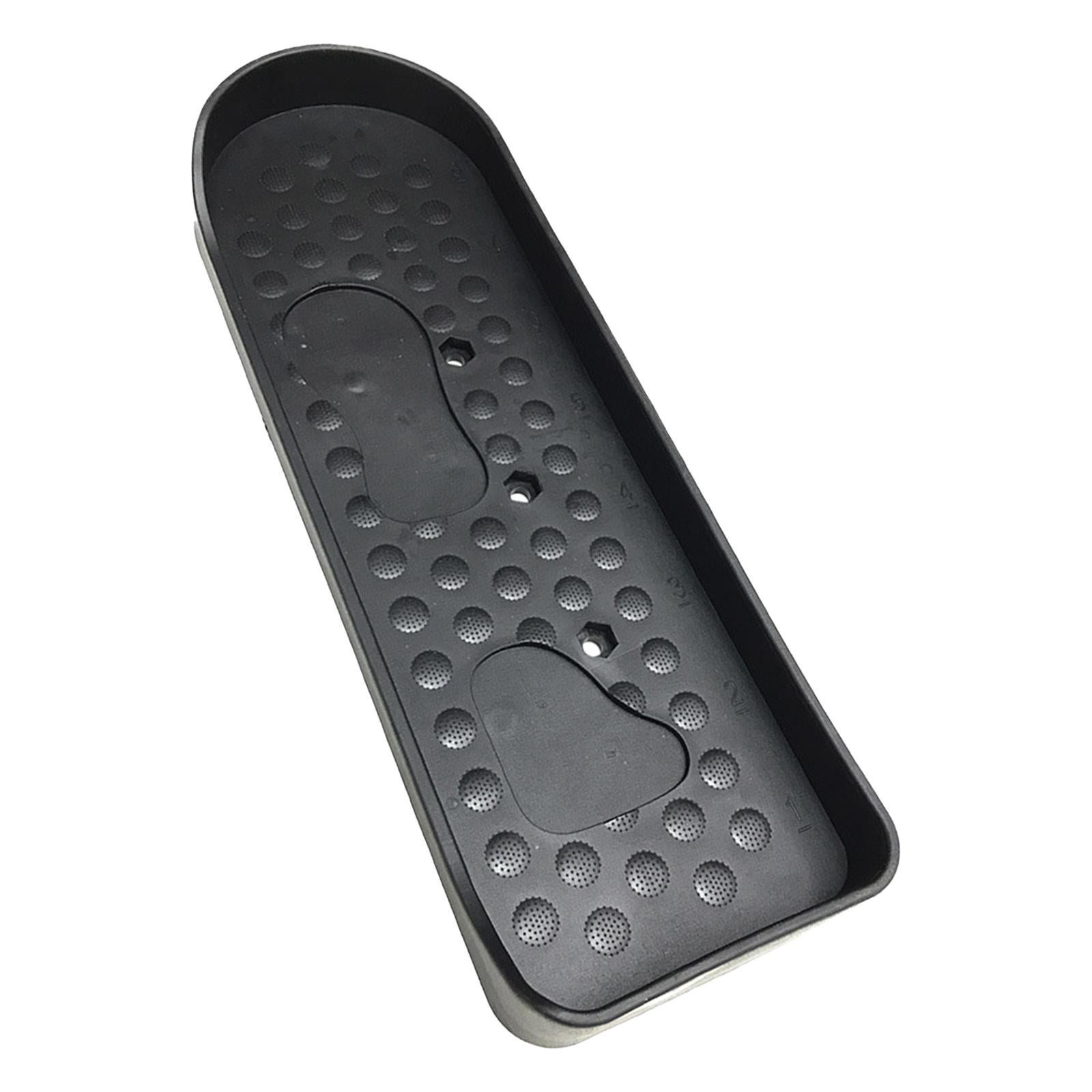 Pedales Para Máquina Elíptica – 1 Par, Negro, Plástico Resistente | Accesorio De Reemplazo Para Gimnasio