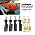 thumbnail image 4 of Traction Board Mounting Pin Set, Traction Board Safety Mount Pin Easy Installation Reliable Safety Mounting Pin for Maxtrax Traction Boards, 4 of 7