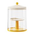 thumbnail image 1 of Vitrina transparente para figuras de acción, a prueba de polvo, con rotación de 360 ​​grados. amarillo, 1 of 10