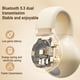 thumbnail image 4 of Auriculares inalámbricos Bluetooth con clip para la oreja, auriculares de conducción ósea, Bluetooth 5.3, clip de oreja abierto, auriculares inalámbricos deportivos con clip, auriculares exteriores, 4 of 6