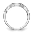 thumbnail image 2 of Auriga Fine Jewelry 14K White Gold Lab Grown Diamond Wedding Band Size 7 for Women (Clarity : VS/SI, Color : FGH), 2 of 4