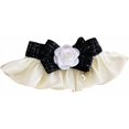 thumbnail image 1 of Collar para perro y gato con lazo, lindo disfraz de gato, collar de encaje para mascotas, accesorios de bandana, collar de bufanda para perros pequeños, para perros pequeños, 1 of 3