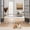 White, variant on Adjustable Pet Gate, 12.6" to 49" Expandable Freestanding Dog Fence, 17.3" Short Metal Puppy Barrier with 4 Foldable Panels, Indoor Dog Gate for Doorways Hallways Stairs – No Drilling, Space Saving