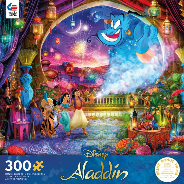Ceaco Disney Aladdin Jigsaw Puzzle, 300 Pieces, Interlocking